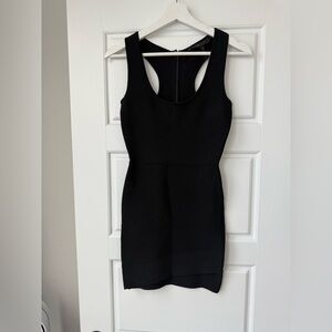 BCBG Maxazria Black Mini Dress, Size XS